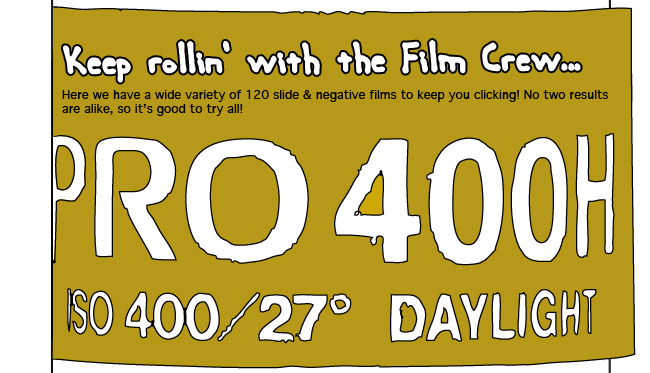Keep rollin' with the Film Crew...and score a good deal!