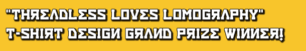 Threadless Loves Lomography T-shirt design grand prize Winner!