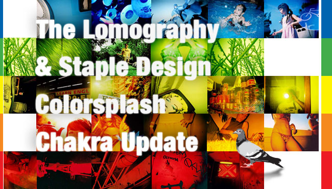 The Staple x Lomography Colorsplash Chakra Update