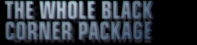 The Whole Holga Black Corner Package!