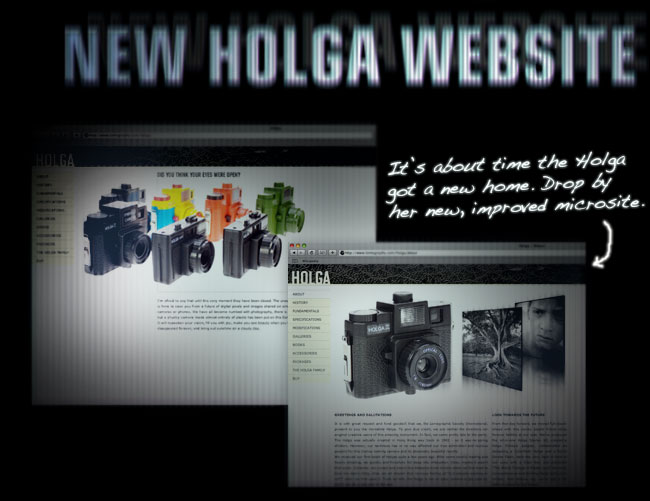 New Holga Website