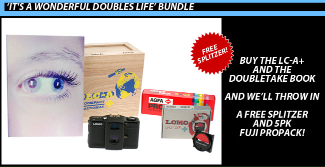 It's a Wonderful Doubles Life&rsquo; Bundle  All you could need for a successful Doubles Life! Buy the LC-A+ and the Doubletake book and we&rsquo;ll throw in a FREE Splitzer  AND 5pk Fuji Propack!