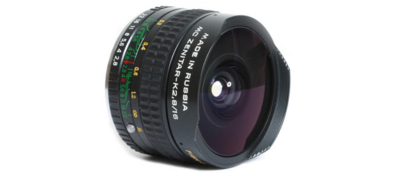 Zenit 16/2.8 Fisheye Lens