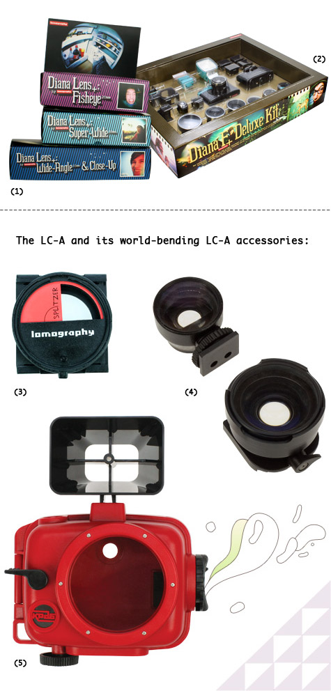 The LC-A and its world-bending LC-A accessories: