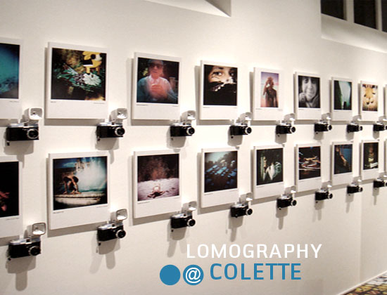 Lomography at Colette 