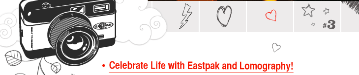 Celebrate Life with Eastpak and Lomography!