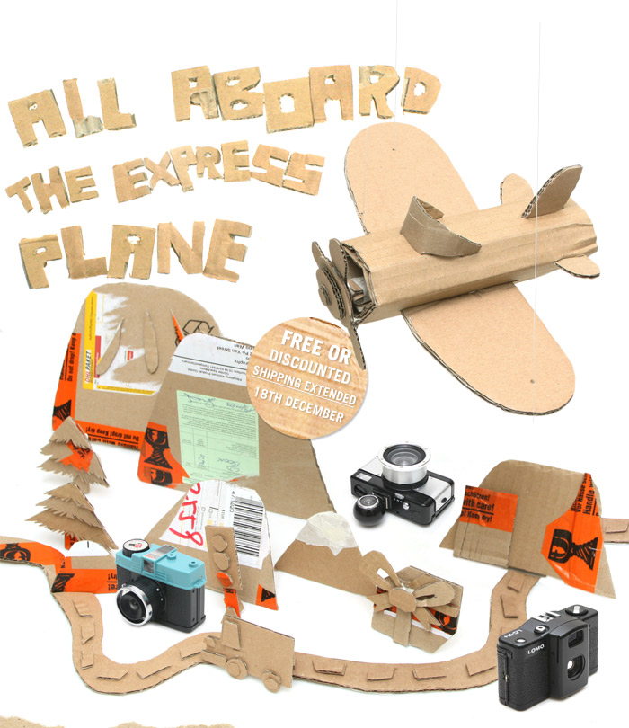 ALL ABOARD THE EXPRESS PLANE