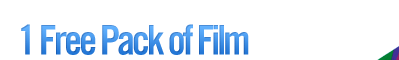1 FREE PACK OF FILM