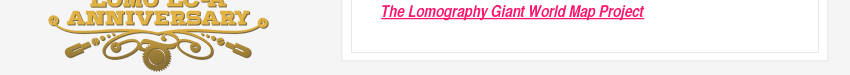 &clubs;	The Lomography Giant World Map Project