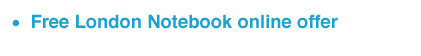 Free London Notebook online offer