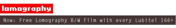 Now: Free Lomography B/W Film with every Lubitel 166+