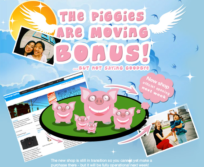 The piggies are moving bonus