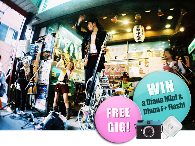 Win a Diana Mini & Diana F+ Flash! FREE GIG!!