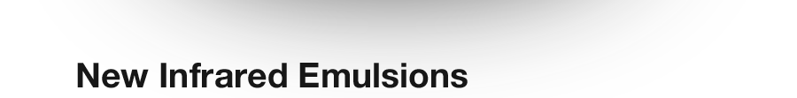 New Infrared Emulsions 
