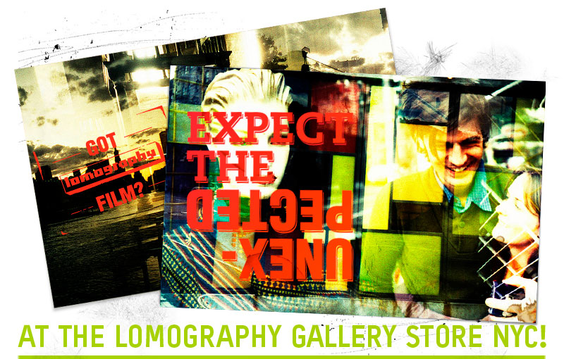Expect the Unexpected at the Lomography Gallery Store NYC! 