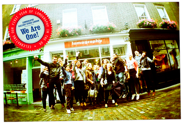  	  Lomography Gallery Store LONDON Celebrates its First Year!