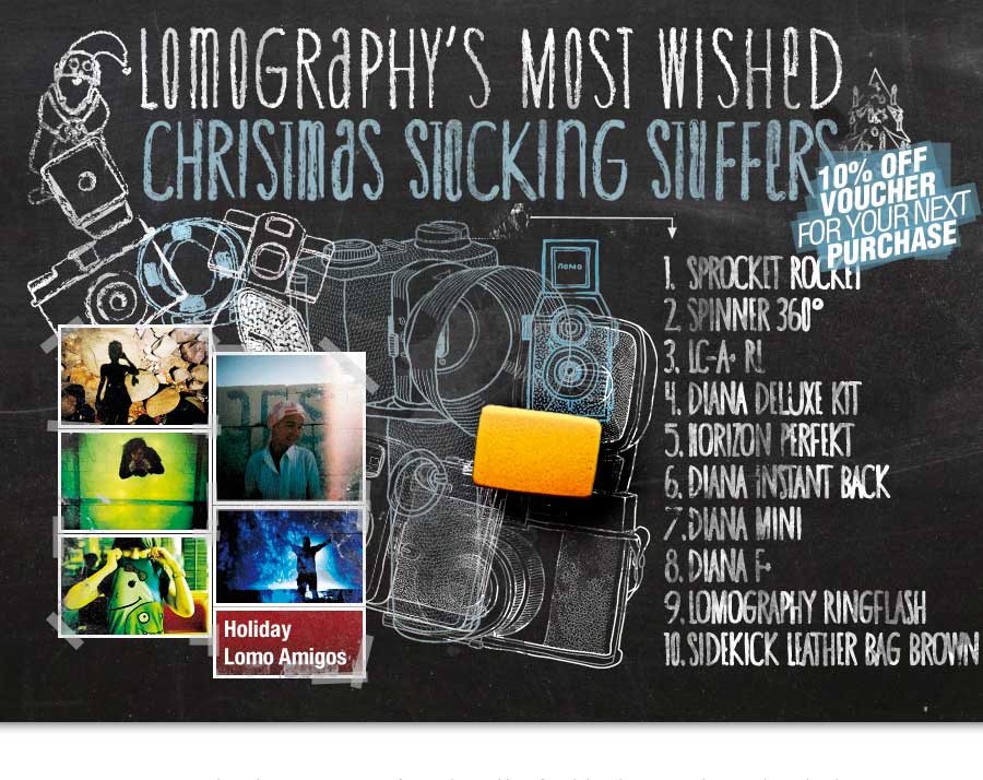 Lomography’s Most Wished Christmas Stocking Stuffers 