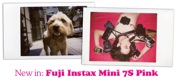 New in: Fuji Instax Mini 7S Pink 
