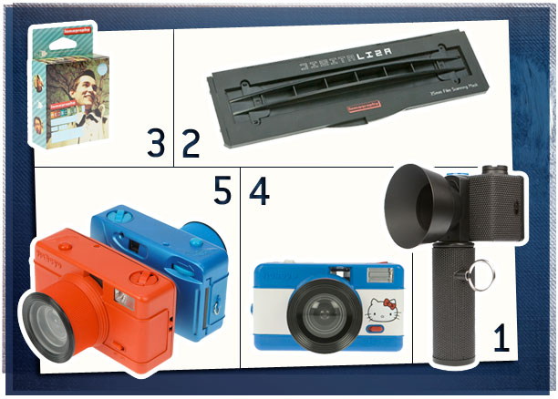 All the hottest new Lomography products can be found right in the store. See them up-close, touch them, and bring them home with you right away! 