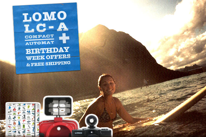 Lomo LC-A+ Birthday Week Offers & Free Shipping! 