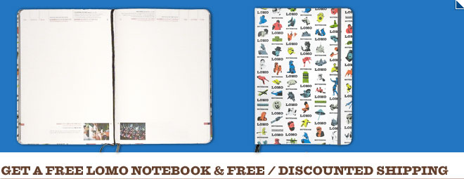 Get a Free Lomo Notebook & Free / Discounted Shipping 