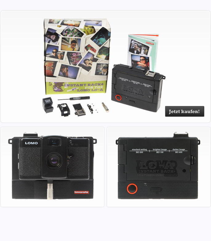 LOMO LC-A INSTANT BACK+ - Jetzt kaufen!