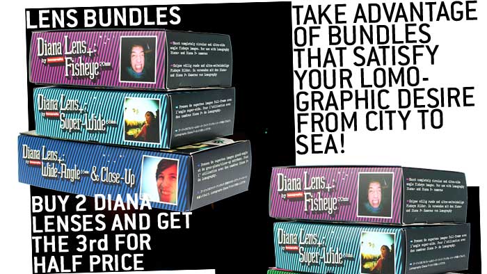 Buy 2 Diana lenses and get the 3 for the half price  
