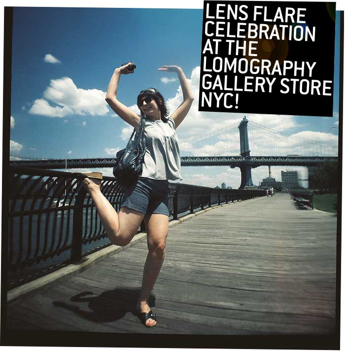 Lens Flare Celebration at the Lomography Gallery Store NYC! 