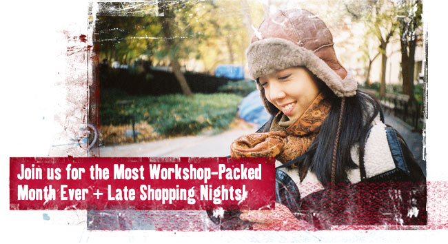 Join us for the Most Workshop-Packed Month Ever
