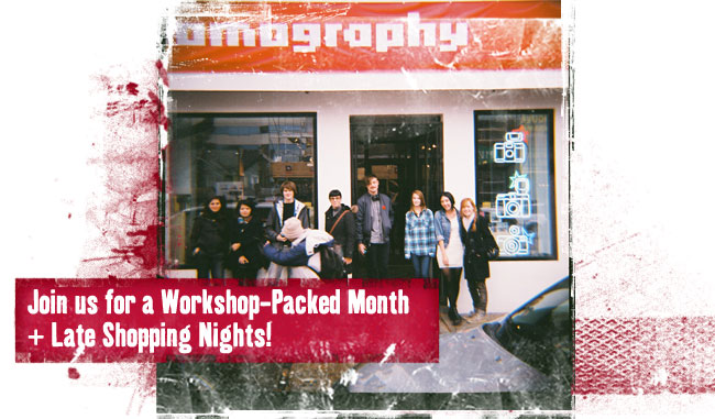 Join us for a Workshop!