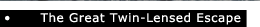 Great Twin-Lensed Escape