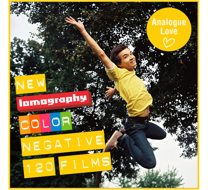 NEW LOMOGRAPHY CN 120 FILMS! MASSIVE DISCOUNTS!