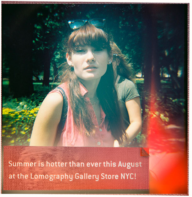 Summer is hotter than ever this August at the Lomography Gallery Store NYC!  