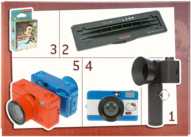 All the hottest new Lomography products can be found right in the store. See them up-close, touch them, and bring them home with you right away! 