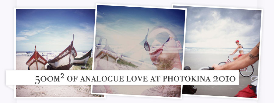 500m² of Analogue Love at photokina 2010 
