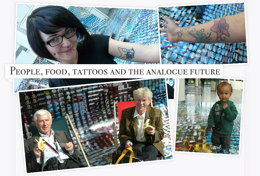 People, food, tattooes and the analogue future  