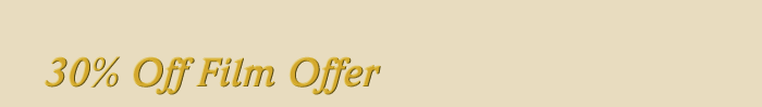 30% Off Film Offer