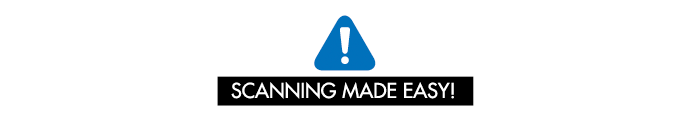 scaning made easy