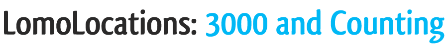 LomoLocations: 3000 and Counting!