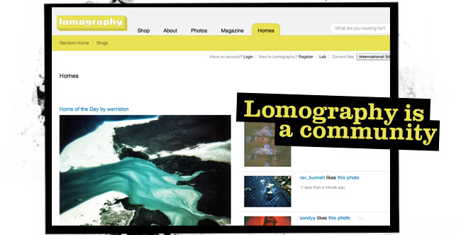 Lomography is a community