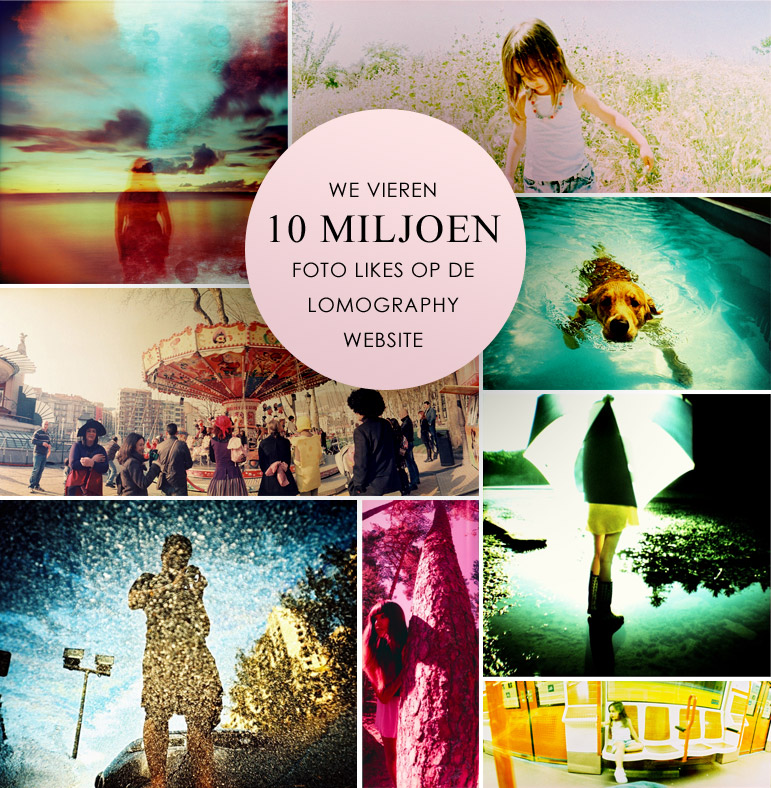 WE VIEREN 10 MILJOEN FOTO LIKES OP DE LOMOGRAPHY WEBSITE