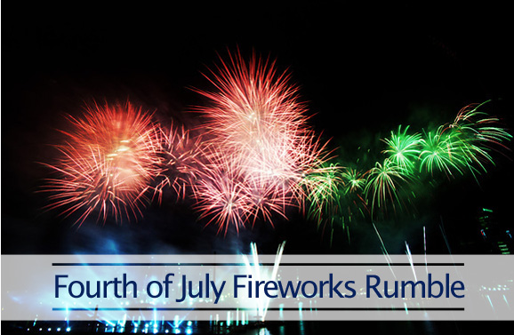 Fourth of July Fireworks Rumble