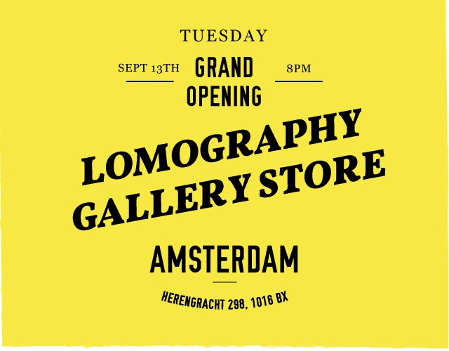 Grand Opening, Amsterdam Lomography Galllery Store