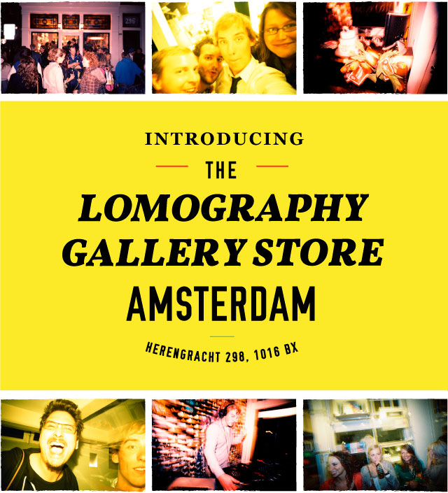 Presenting the new Amsterdam Lomography Gallery Store