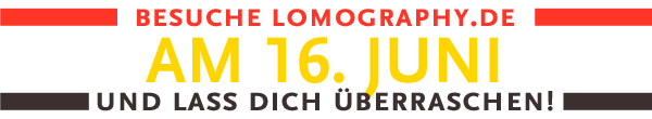 HEAD TO LOMOGRAPHY.COM ON JUNE 15th AND ALL WILL BE REVEALED! 