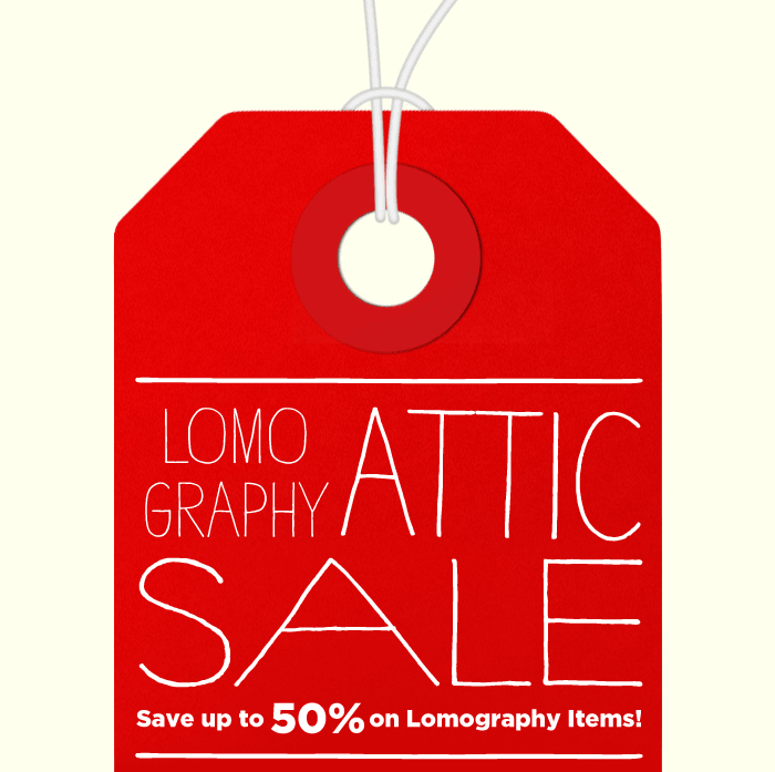 Lomography Attic Sale