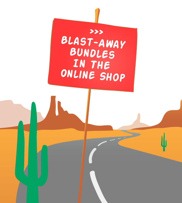 Lomography Blast-Away Bundles in the Online Shop