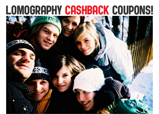 LOMOGRAPHY CASHBACK COUPONS