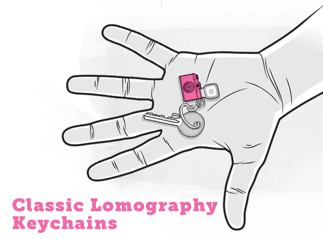 Classic Lomography Keychains