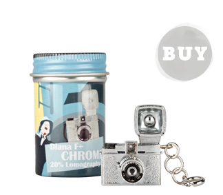 Diana F+ Chrome Keychain